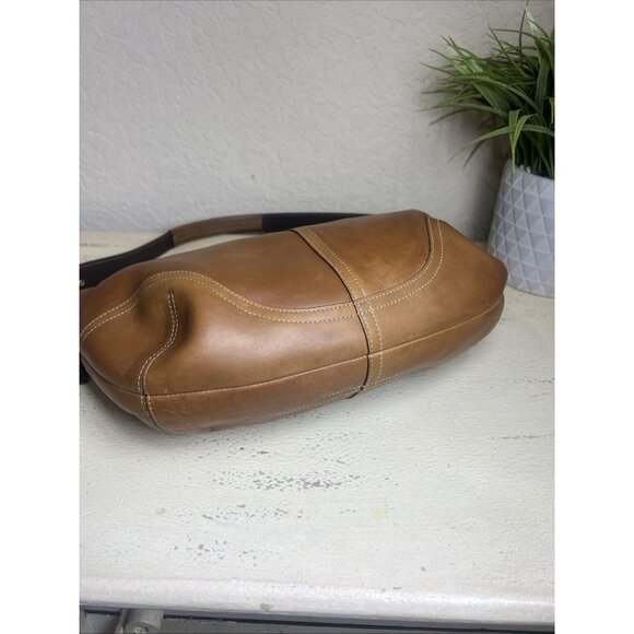 Vintage Coach (2004) SoHo Brown Hobo Shoulder Purse Y2K Retro Classic Handbag - Picture 5 of 16